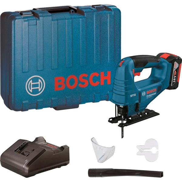 Аккумуляторный лобзик Bosch Professional GST 183-LI, 1x4.0Ah, з/у GAL 18V-20, в кейсе