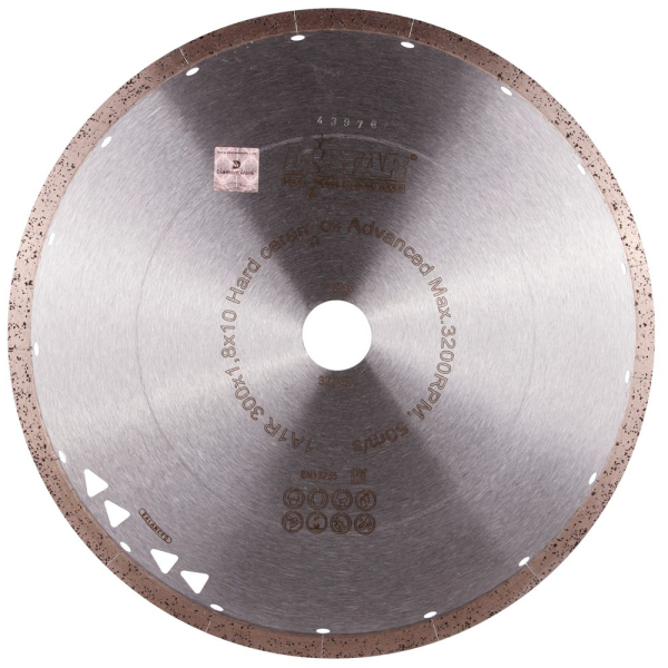 Круг алмазний Distar 1A1R 300x25,4 мм Hard ceramics Advanced