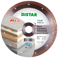 Круг алмазный Distar 1A1R 200x25,4 мм Hard ceramics Advanced