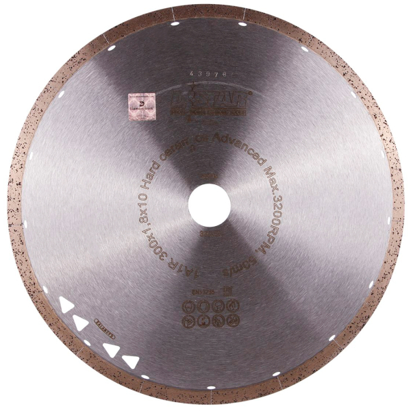 Круг алмазний Distar 1A1R 300x32 мм Hard ceramics Advanced