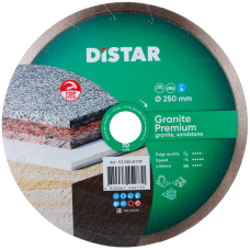 Круг алмазный Distar 1A1R 250x25,4 мм Granite Premium