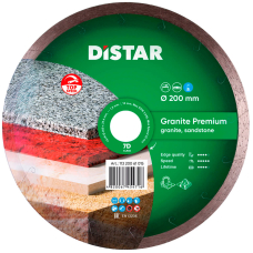 Круг алмазный Distar 1A1R 200x25.4 мм Granite Premium