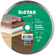 Круг алмазний Distar 1A1R 230x25,4 мм Granite Premium