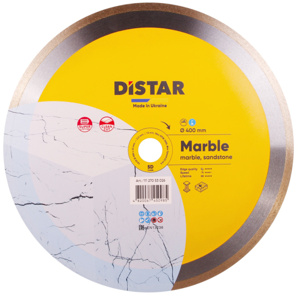 Круг алмазний Distar 1A1R 400x32 мм Marble