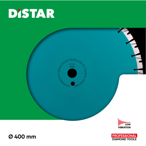 Круг алмазный Distar 1A1RSS 400 мм Technic Advanced