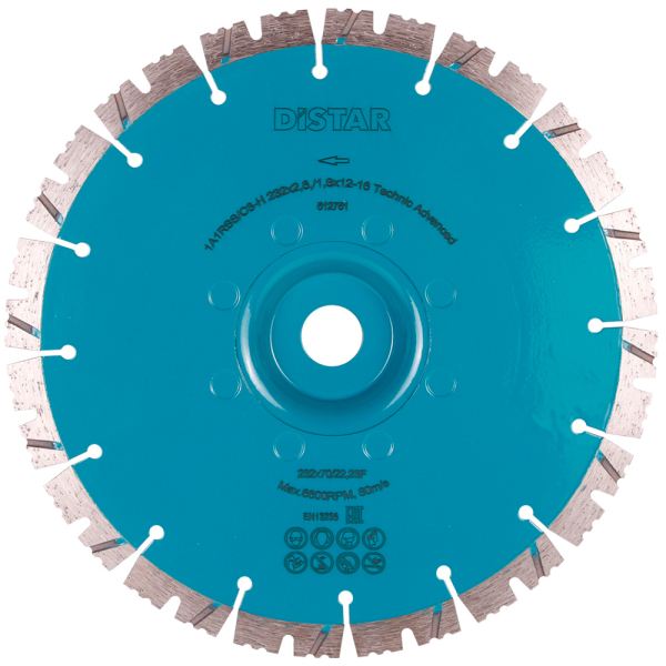 Круг алмазний Distar 1A1RSS 232 мм Technic Advanced