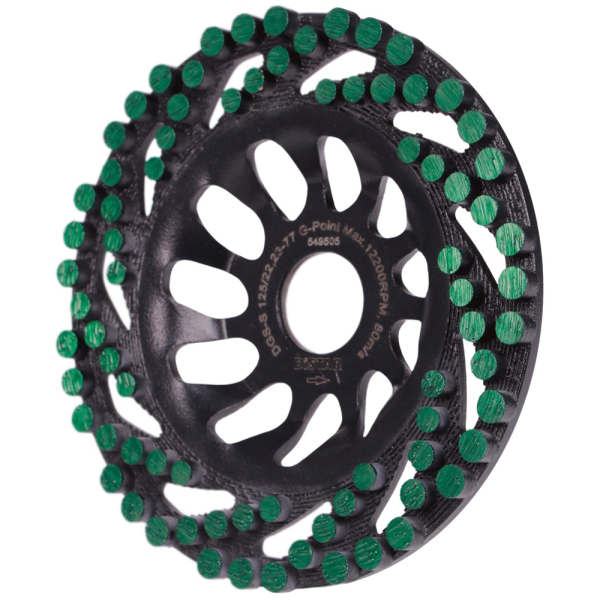 Фреза алмазная Distar DGS-S 125x22,23 мм Green Point
