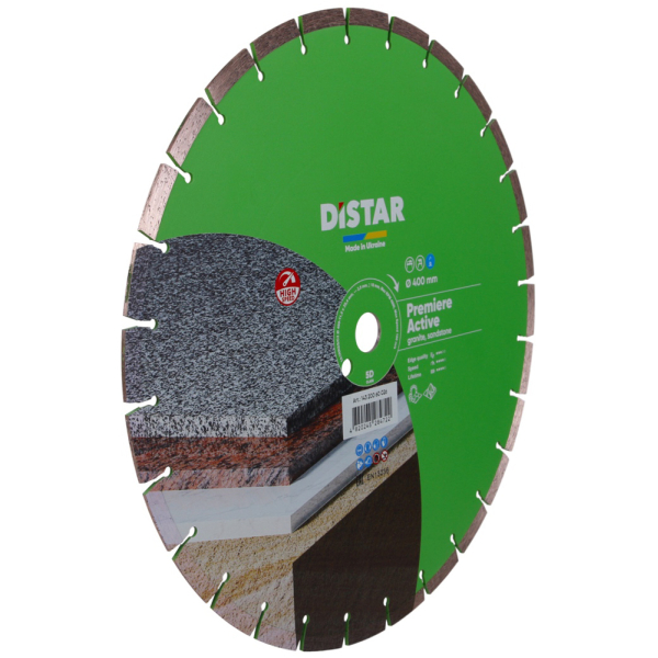 Круг алмазний Distar 1A1RSS 400x25.4 мм Premier Active