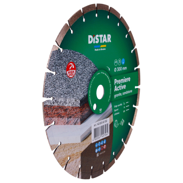 Круг алмазный Distar 1A1RSS 300x25.4 мм Premier Active