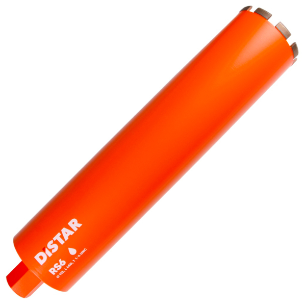 Свердло алмазне Distar DDS-W 112x450 мм 1 1/4 UNC RS6