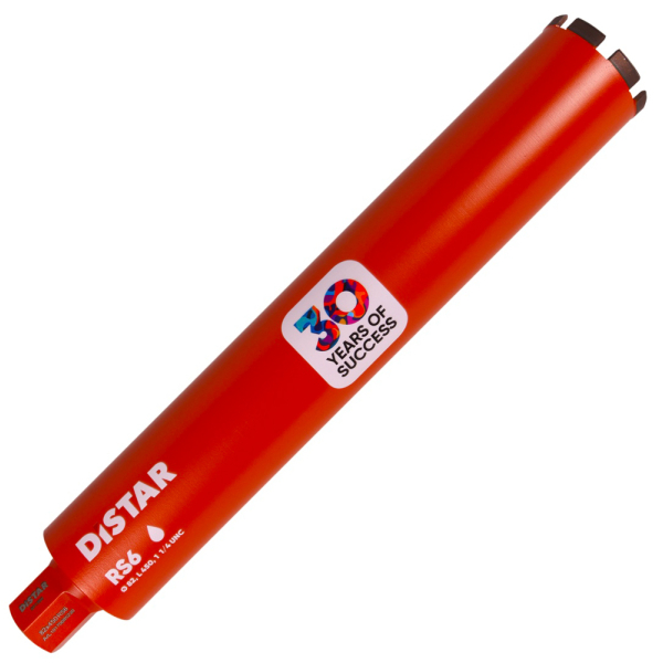 Свердло алмазне Distar DDS-W 082x450 мм 1 1/4 UNC RS6