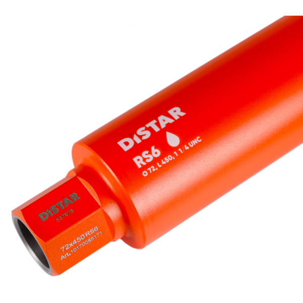 Свердло алмазне Distar DDS-W 072x450 мм 1 1/4 UNC RS6
