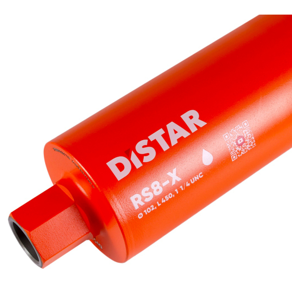 Сверло алмазное Distar DDS-W 112x450 мм 1 1/4 UNC RS8-X