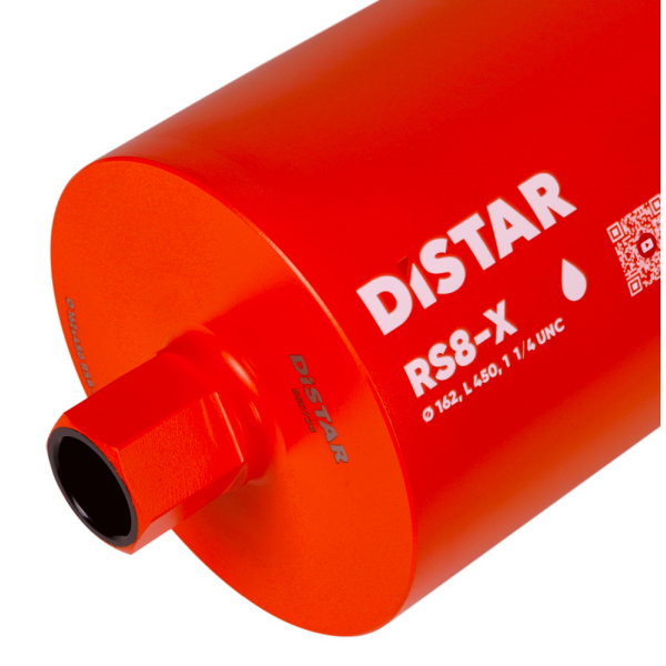 Свердло алмазне Distar DDS-W 162x450 мм 1 1/4 UNC RS8-X