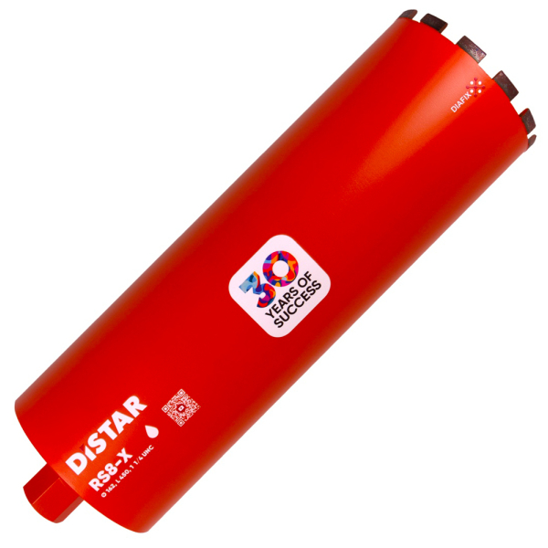 Сверло алмазное Distar DDS-W 162x450 мм 1 1/4 UNC RS8-X