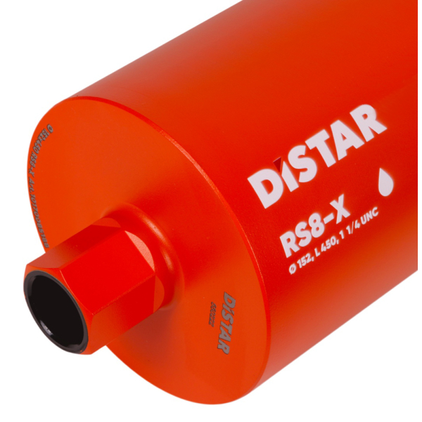 Свердло алмазне Distar DDS-W 152x450 мм 1 1/4 UNC RS8-X