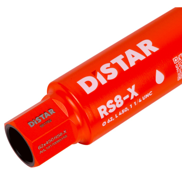 Свердло алмазне Distar DDS-W 062x450 мм 1 1/4 UNC RS8-X