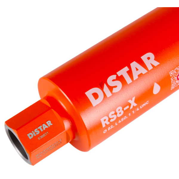 Свердло алмазне Distar DDS-W 082x450 мм 1 1/4 UNC RS8-X