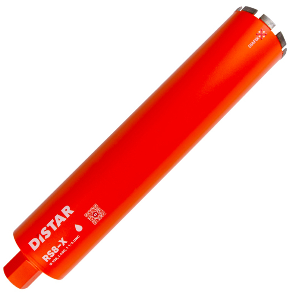 Свердло алмазне Distar DDS-W 102x450 мм 1 1/4 UNC RS8-X