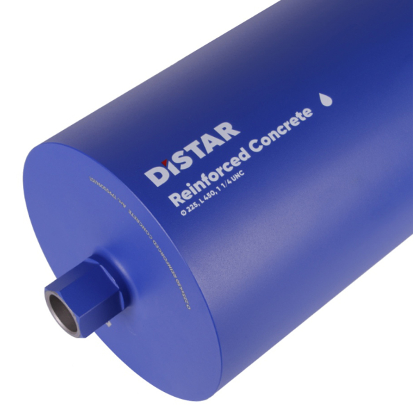 Свердло алмазне Distar DDS-W 225x450 мм 1 1/4 UNC Reinforced concrete