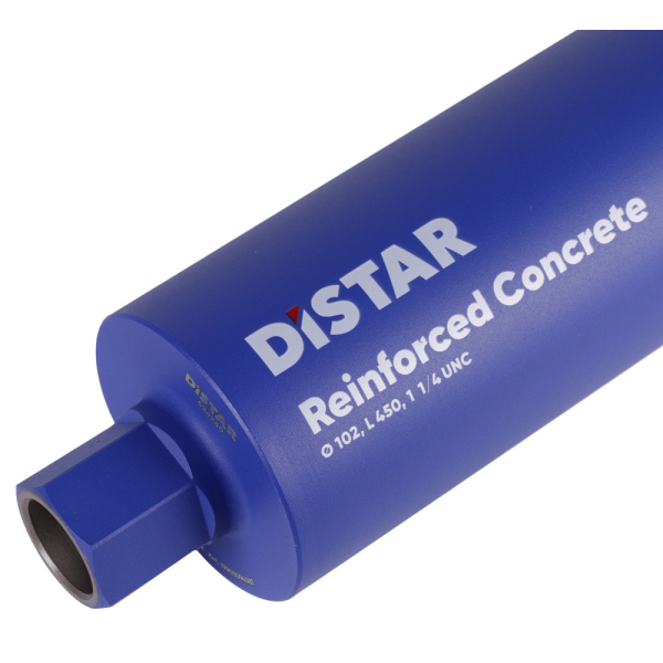 Сверло алмазное Distar DDS-W 102x450 мм 1 1/4 UNC Reinforced concrete