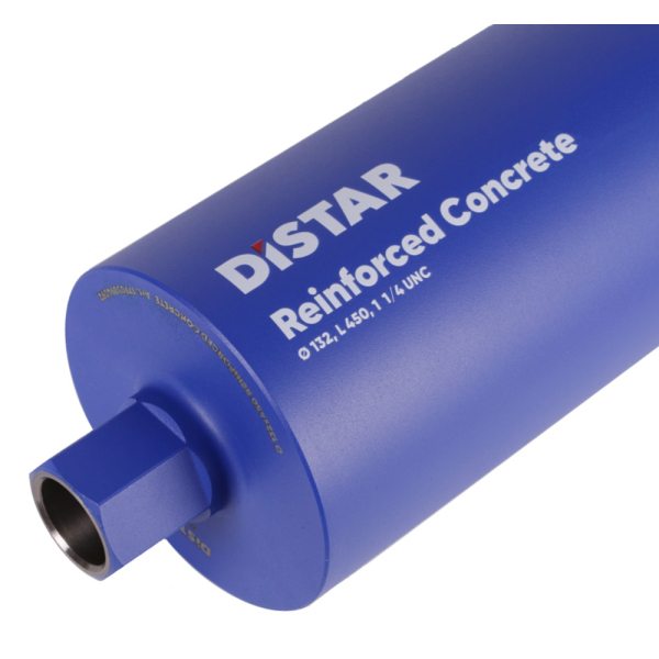 Свердло алмазне Distar DDS-W 132x450 мм 1 1/4 UNC Reinforced concrete