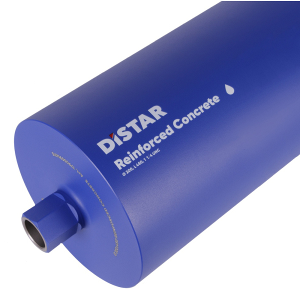 Свердло алмазне Distar DDS-W 200x450 мм 1 1/4 UNC Reinforced concrete