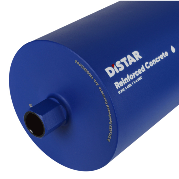 Сверло алмазное Distar DDS-W 212x450 мм 1 1/4 UNC Reinforced concrete