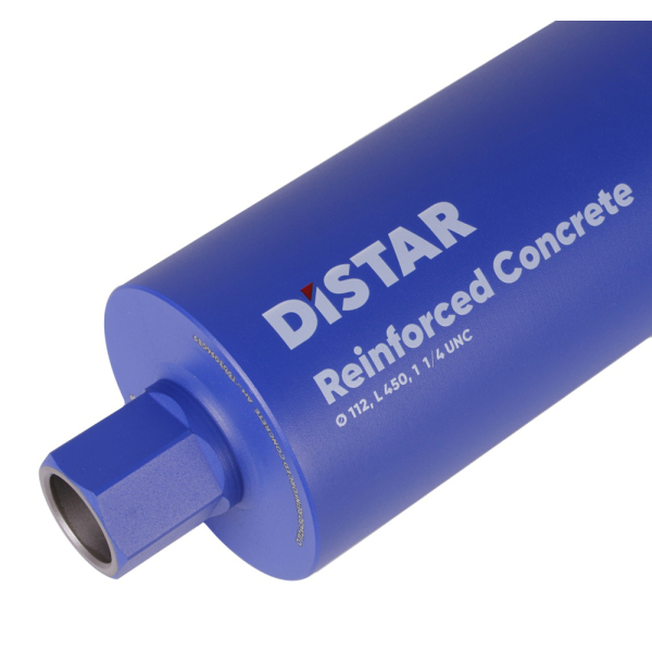 Свердло алмазне Distar DDS-W 112x450 мм 1 1/4 UNC Reinforced concrete