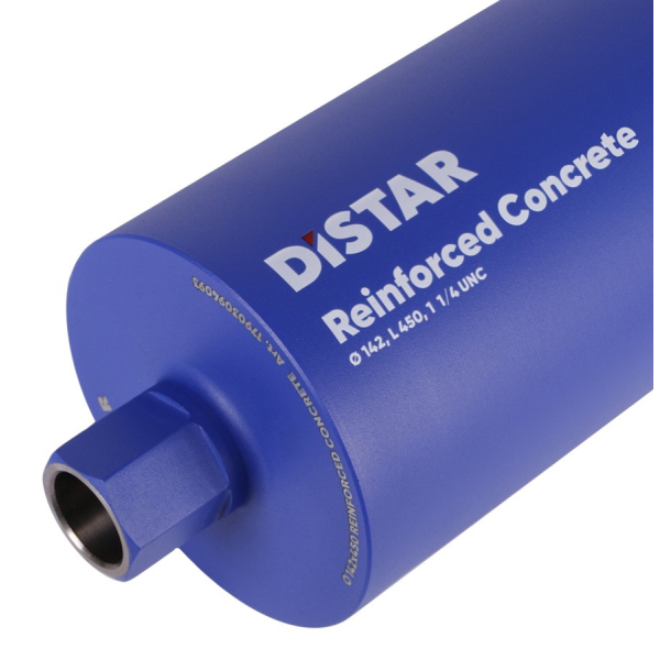 Сверло алмазное Distar DDS-W 142x450 мм 1 1/4 UNC Reinforced concrete