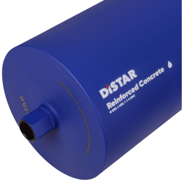 Свердло алмазне Distar DDS-W 250x450 мм 1 1/4 UNC Reinforced concrete