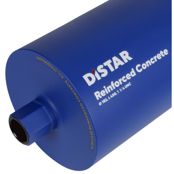 Сверло алмазное Distar DDS-W 182x450 мм 1 1/4 UNC Reinforced concrete