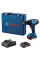 Акумуляторний ударний шуруповерт Bosch GSB 183-LI Professional, 2x2.0Ah, з/п GAL 18V-20, в кейсі