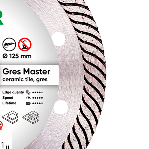 Круг алмазный Distar 1A1R 125 мм Gres Master