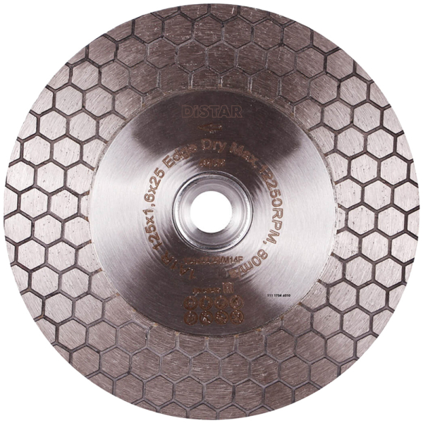 Круг алмазний Distar 1A1R 125 M14F Edge Dry