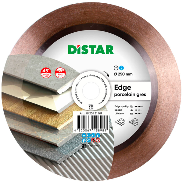 Круг алмазний Distar 1A1R 250 мм Edge