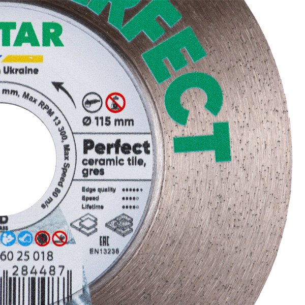 Круг алмазный Distar 1A1R 115x22,23H Perfect