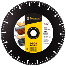 Универсальный алмазный круг Baumesser 1A1RSS 230 мм Pro Rex
