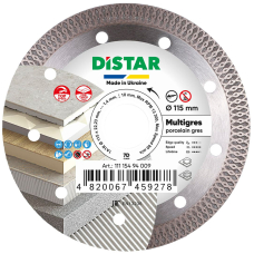 Круг алмазный Distar 1A1R 115 мм Multigres