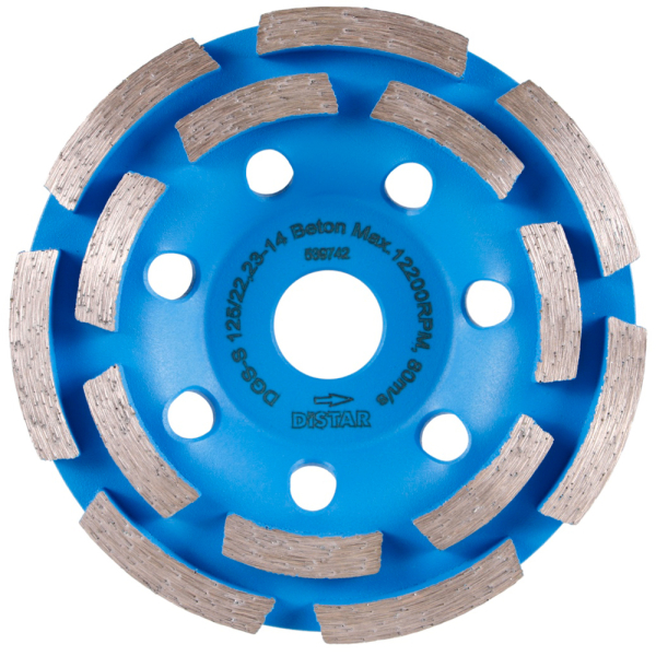 Фреза алмазна Distar DGS-S 125x22,23 мм Beton