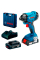 Аккумуляторный винтоверт Bosch GDR 180-LI, 2x2.0 Ah, GAL 18V-40, в кейсе