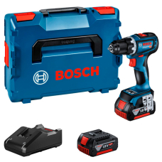 Акумуляторний шуруповерт Bosch Professional GSR 18V-90 C, 2xGBA 18V 5.0 Ah, з/п GAL 18V-40, в L-BOXX 136