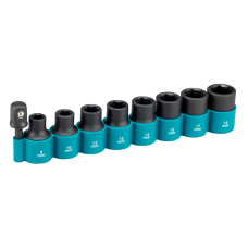 Набор ударных головок 1/2'' с адаптером Makita B-54645