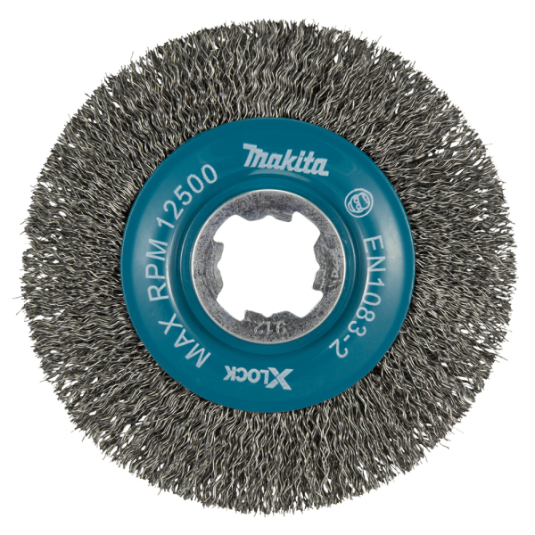 Конусная проволочная щетка Makita X-Lock, 115 мм