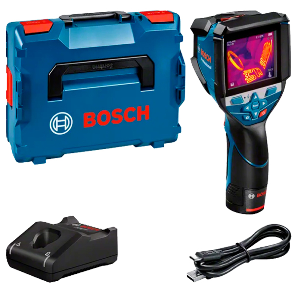Тепловизор Bosch GTC 600 C Professional, 1x2.0 Ah, GAL 12V-40, кейс L-Boxx