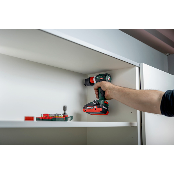 Акумуляторний шуруповерт Metabo BS 18 L BL Q, каркас, кейс MetaBox