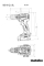 Акумуляторний шуруповерт Metabo BS 18 L BL Q, каркас, кейс MetaBox