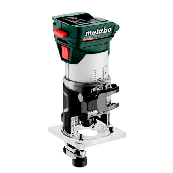 Акумуляторний фрезер для обробки крайок Metabo FMV 18 LTX BL 8, каркас