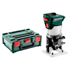 Акумуляторний фрезер для обробки крайок Metabo FMV 18 LTX BL 8, каркас, в metaBOX 145 L