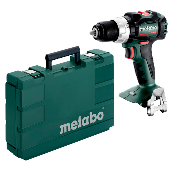 Аккумуляторный шуруповерт Metabo BS 18 LT BL, каркас, в кейсе